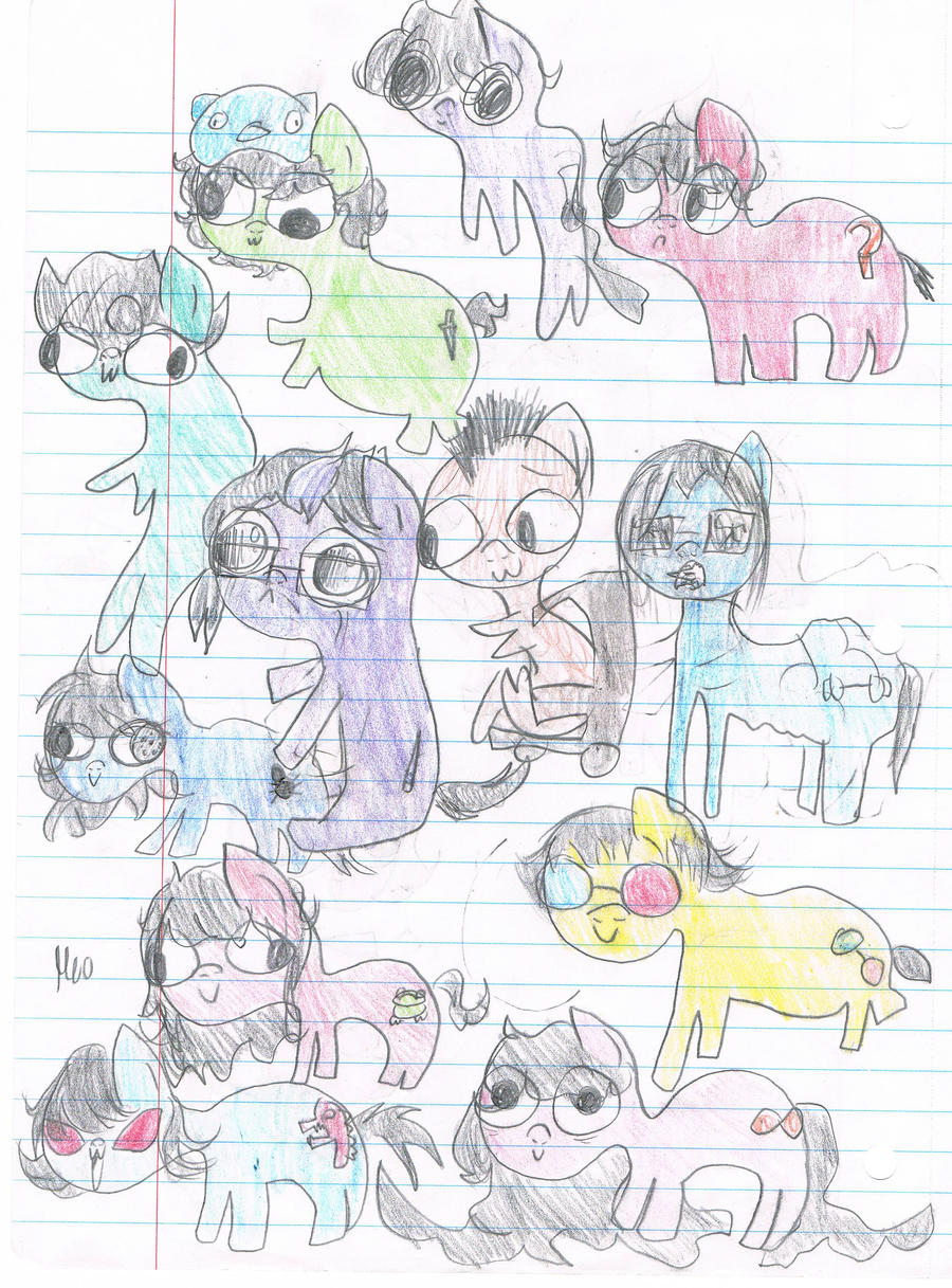 Homestuck derp ponies 2