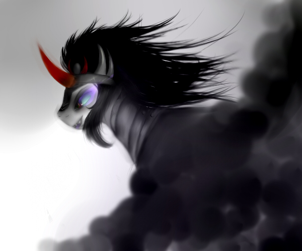 MLP FIM Season three villain- King Sombra