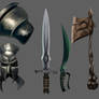 Swords and Armor  concept art