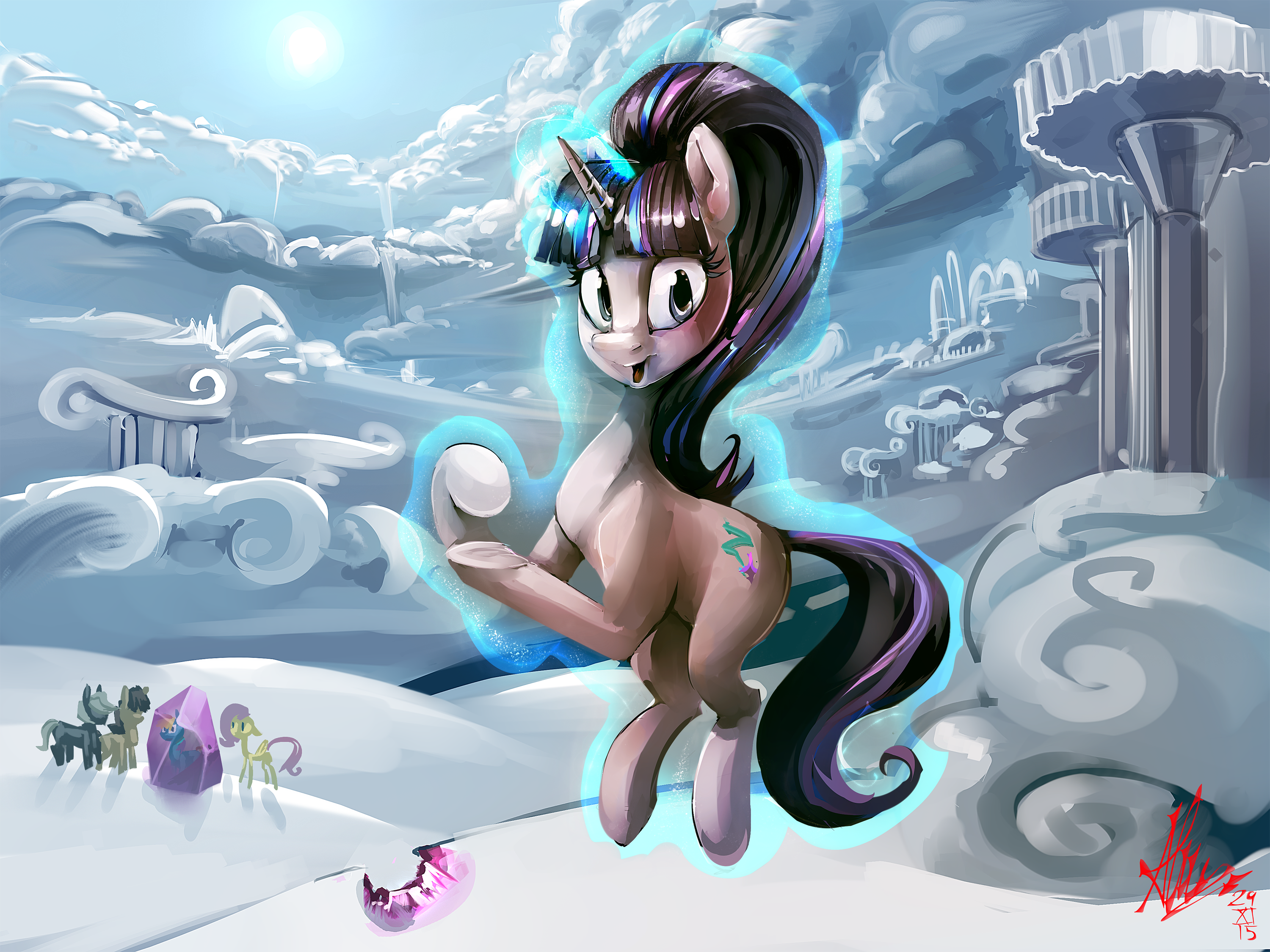 Oh, great job princess of Friendship...