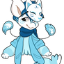 492 - Will-o-Wisp Kitsune Plushie