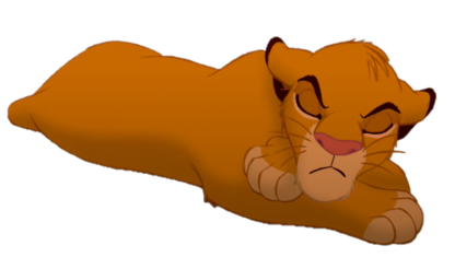 Angry Sleeping Simba by DuncanTheLionKing on DeviantArt
