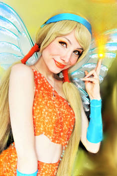 Winx Club Stella Cosplay by Sarina Rose