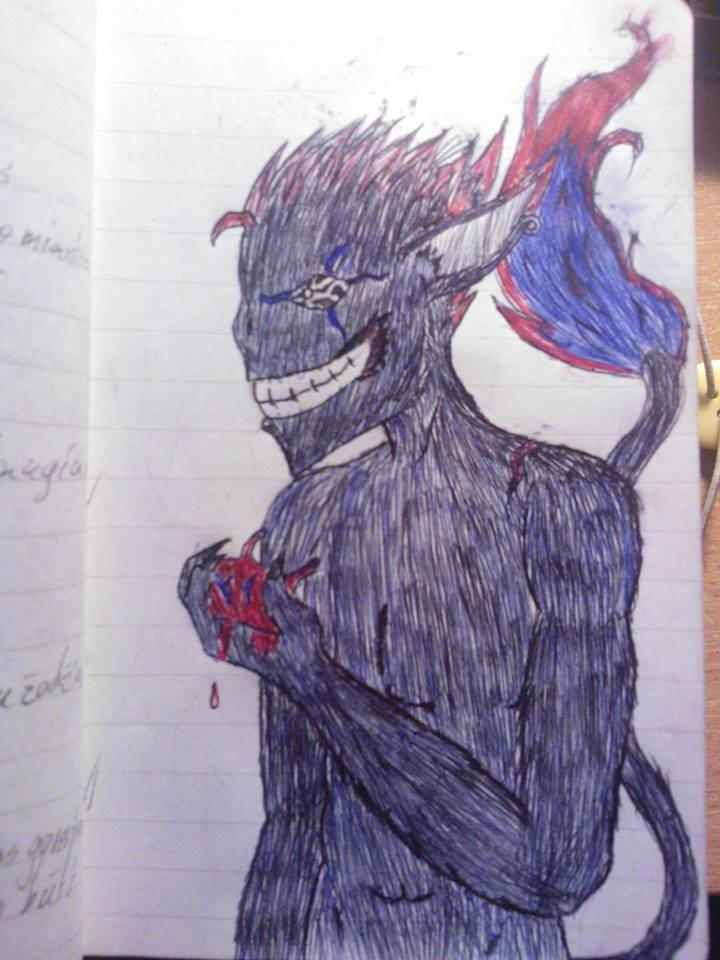 Demonic smile by nikeao on DeviantArt