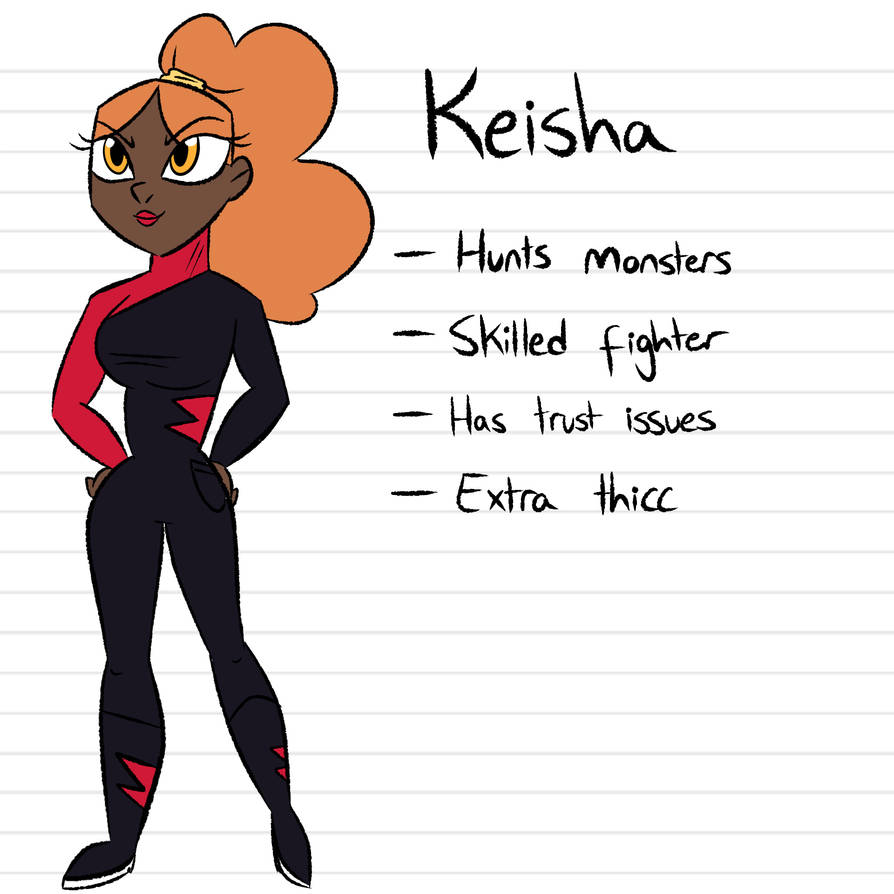 Keisha Rants Design Keisha Sketch 2 by REVAMPEDROSES on DeviantArt