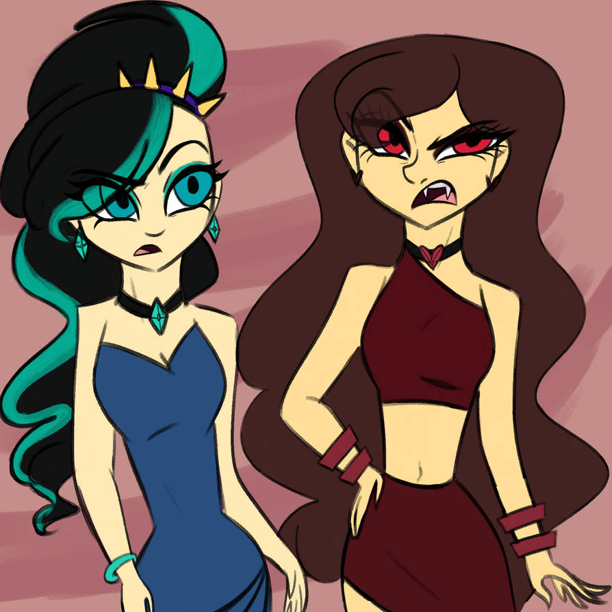 Roxy and Jazzlynne by REVAMPEDROSES on DeviantArt