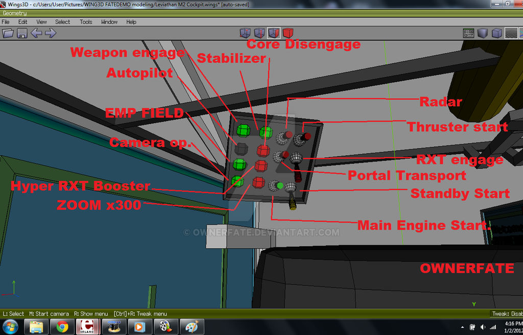 Main Control Console Example Leviathan's Main control console by ownerfate on DeviantArt