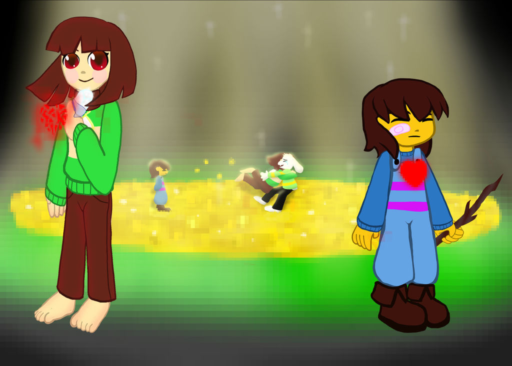 Undertale Frisk And Chara Headcanons By Khough On Deviantart