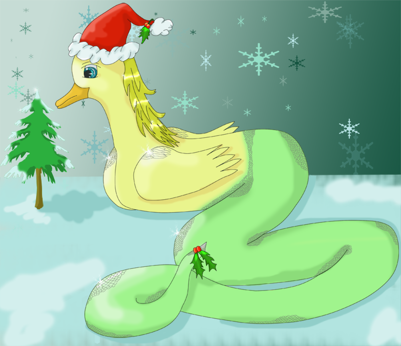 Christmas Duck-Snake