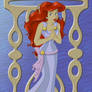 Ariel as Megara - Colored