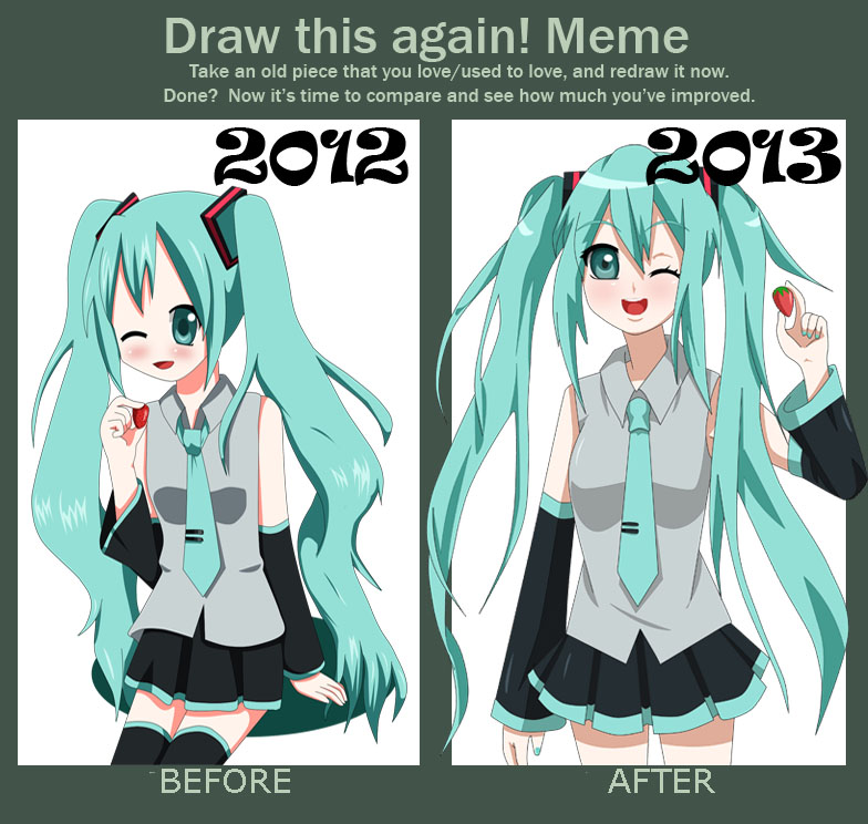 Draw This Again Meme Hatsune Miku By Nao Chan99 On Deviantart Draw This Again Meme Hatsune Miku By Nao Chan99 On Deviantart