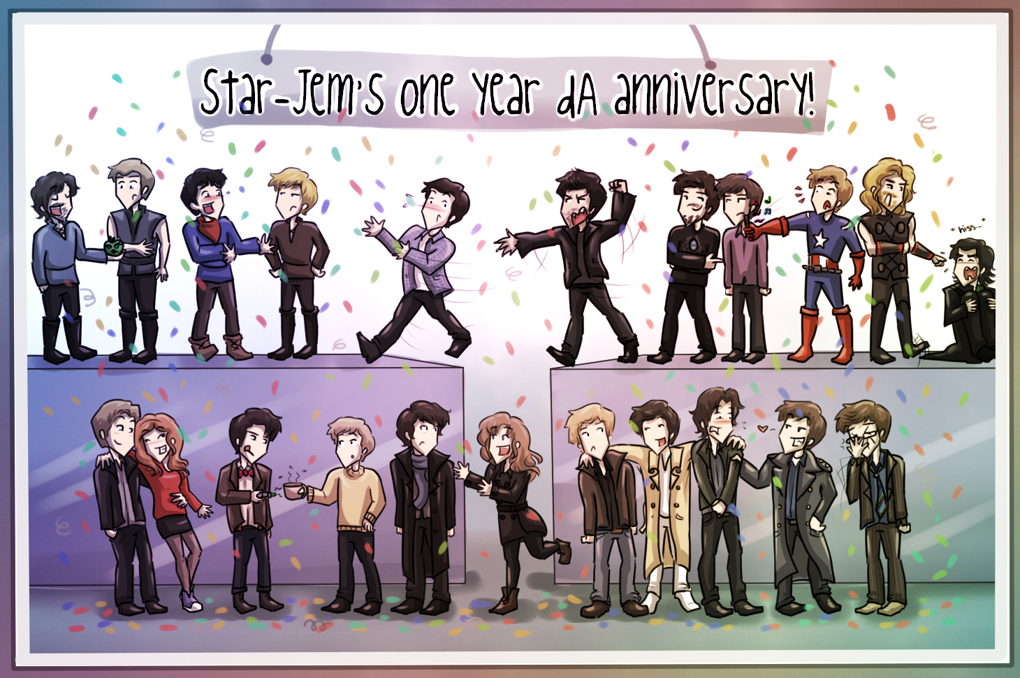 Multi fandom - 1 year anniversary