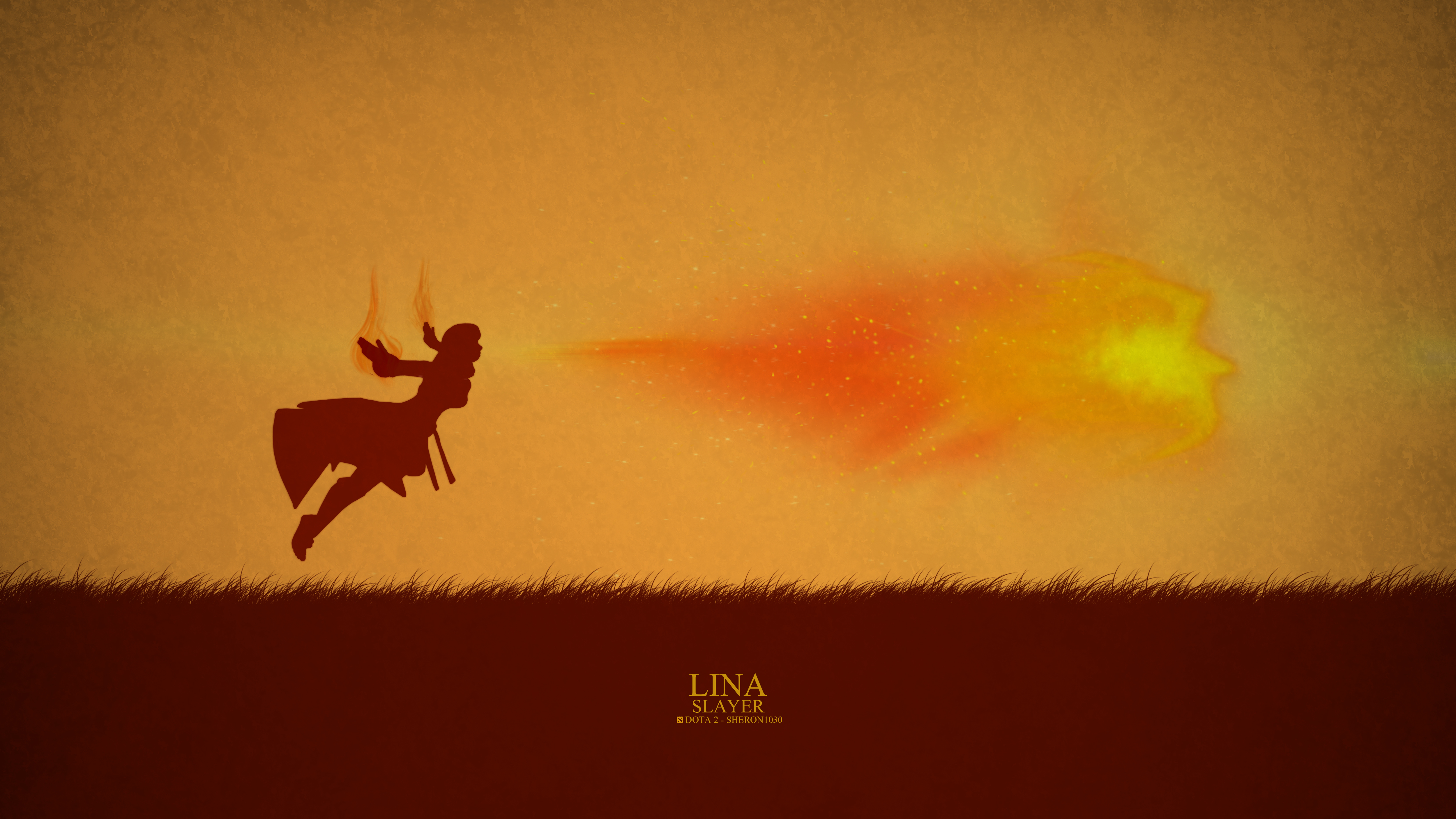 dota 2 lina by sheron1030 on deviantart
