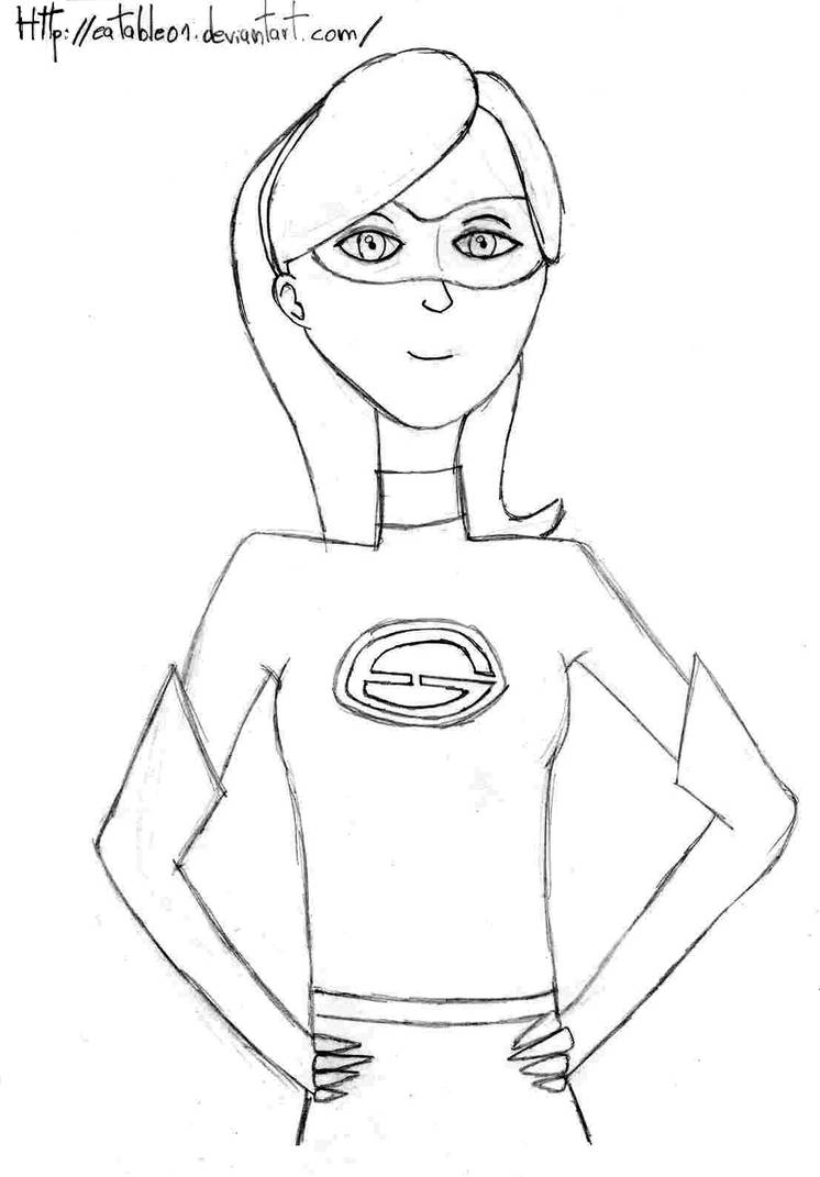 Young Elastigirl By Eatable01 On DeviantArt