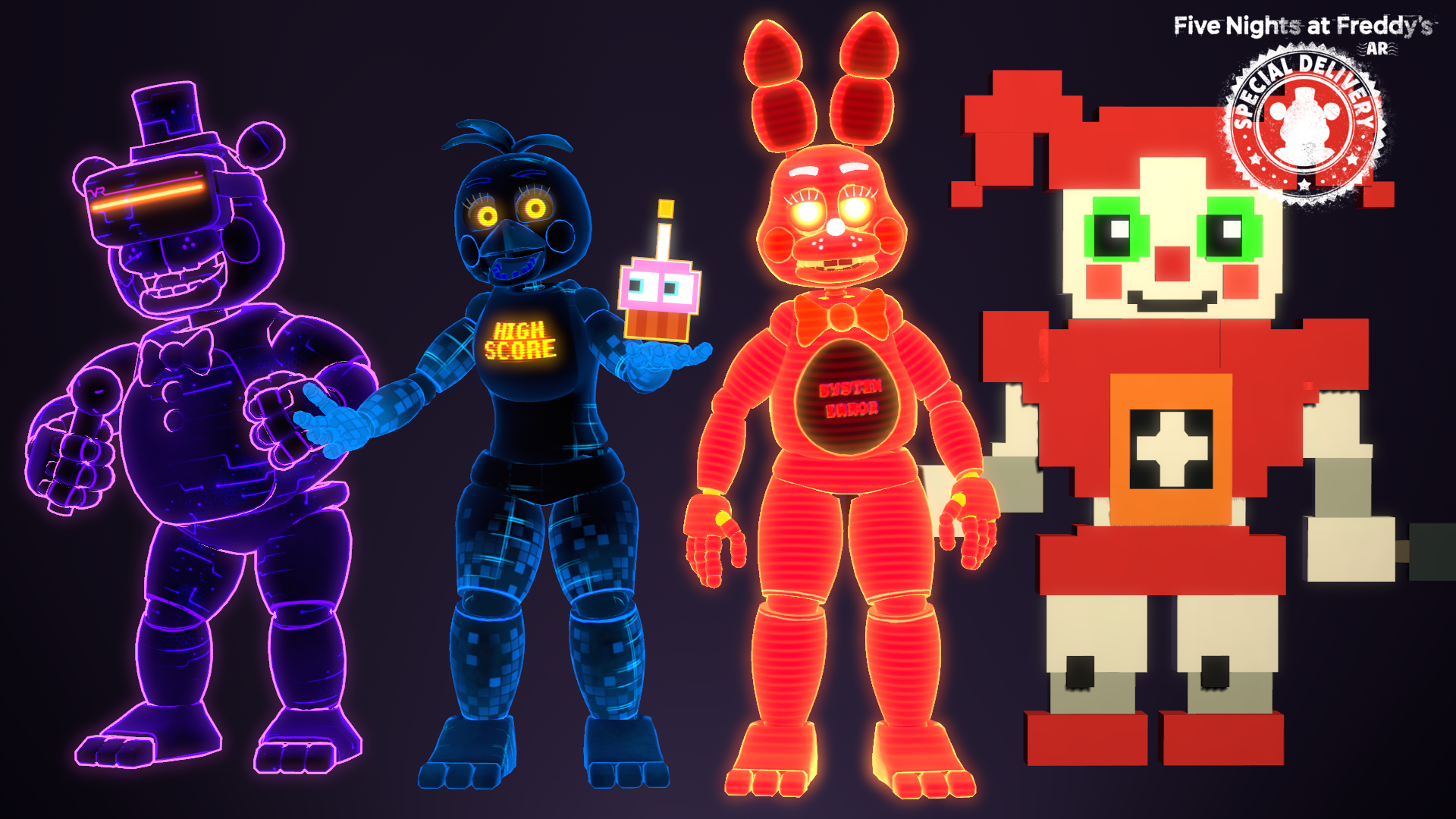 ZBonnieXD on Game Jolt: The FNaF AR Toy Animatronics is out! -> https:// /games/