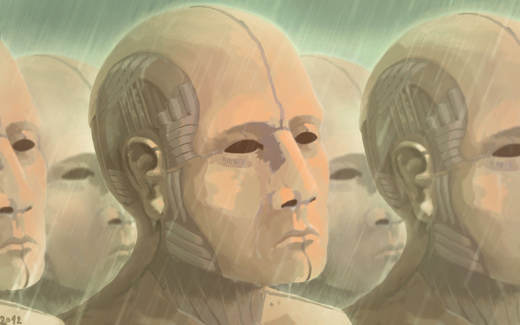 Retro Android Drawing Retro Android (Alt.) by ObligatoryOnsen on DeviantArt