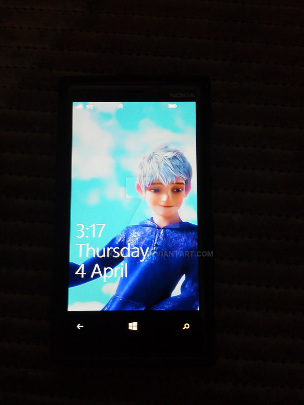 Jack Frost on my Windows Phone 8