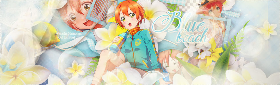 [ Cover Scrapbook ] Rin Hoshizora #2 ( Gif )