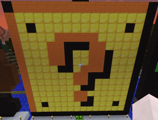 Lucky block pixel art