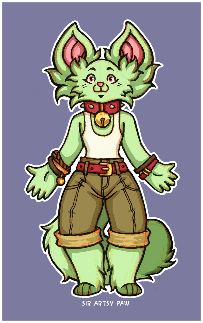 Cartoon - Sam by SirArtsyPaw on DeviantArt