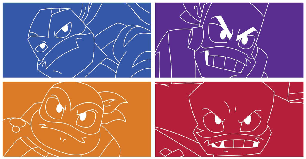 ROTTMNT Design by Sparkleydoggy on DeviantArt