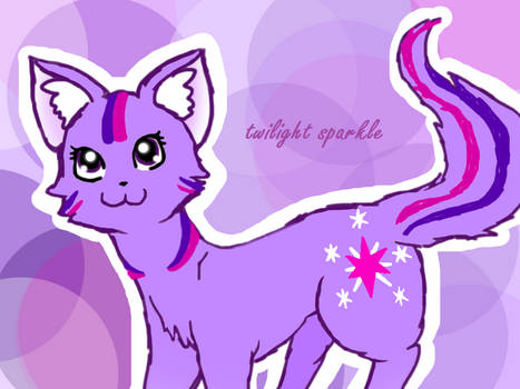 Twilight sparkle is a cat :3