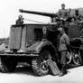 Sd.Kfz. 8 with the gun of 88mm AA gun Flak 18