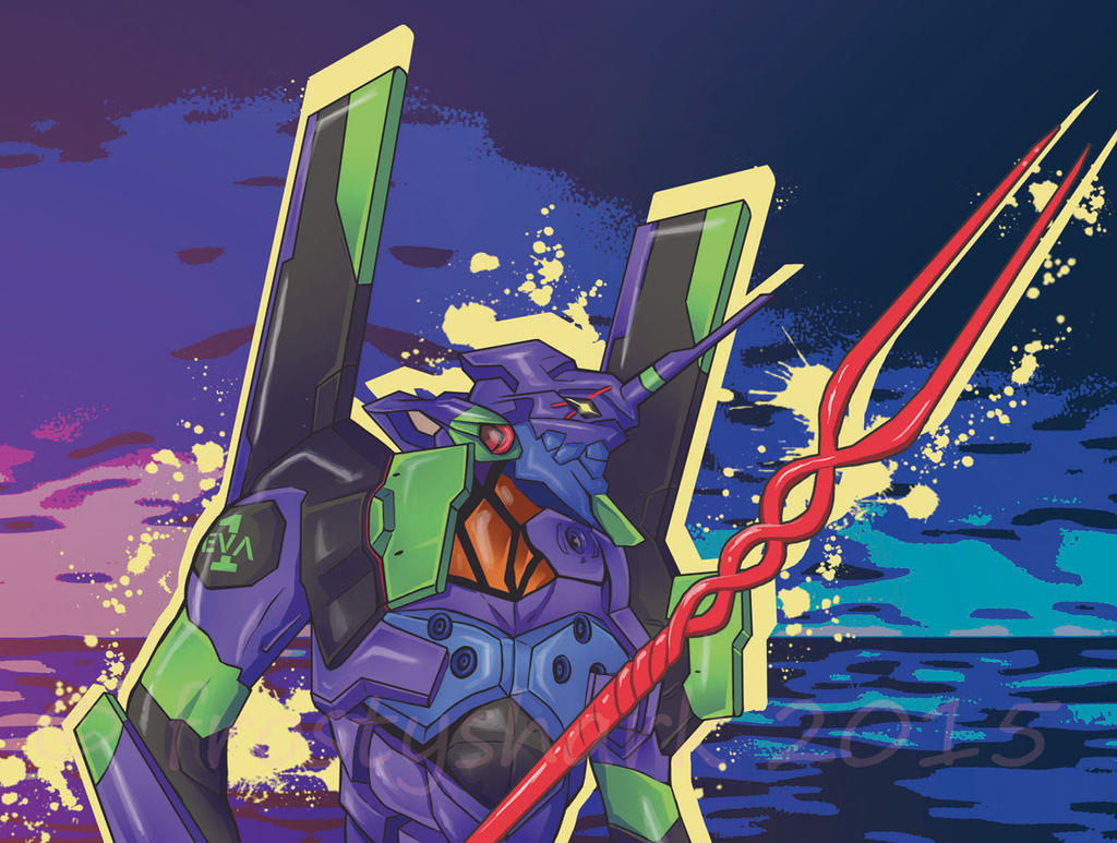 Eva Unit 1 by frostyshark on DeviantArt