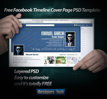 Free Facebook Timeline Cover Page PSD Template