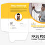 Free Folder Presentation PSD Template