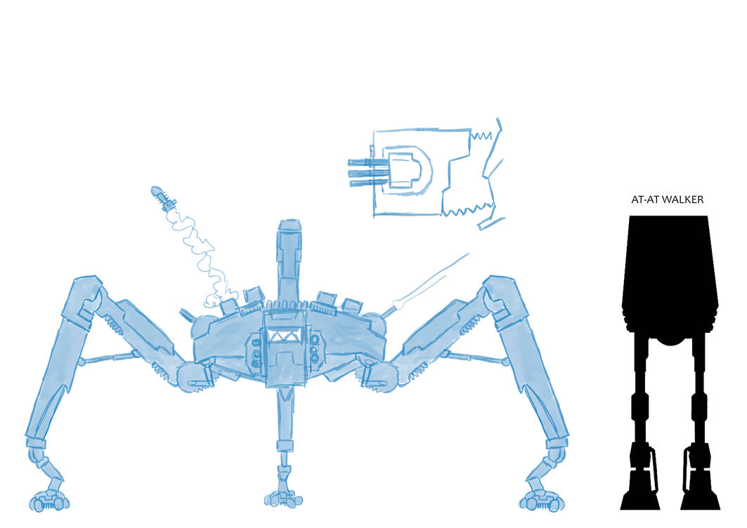 Star wars First order walker fan design by Cisper97 on DeviantArt