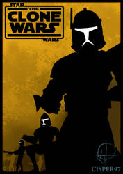 STAR WARS The Clone Wars poster (season 2)