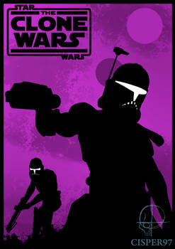 STAR WARS The Clone Wars poster (season 4)