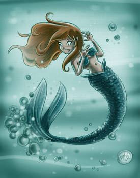 Redheaded Mermaid