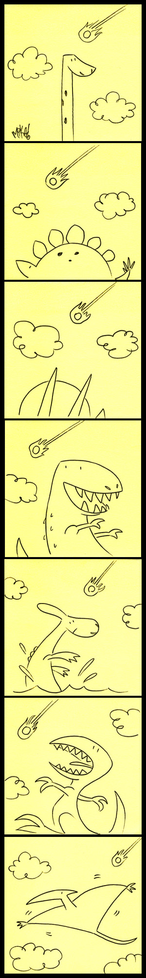 Dino Post-its