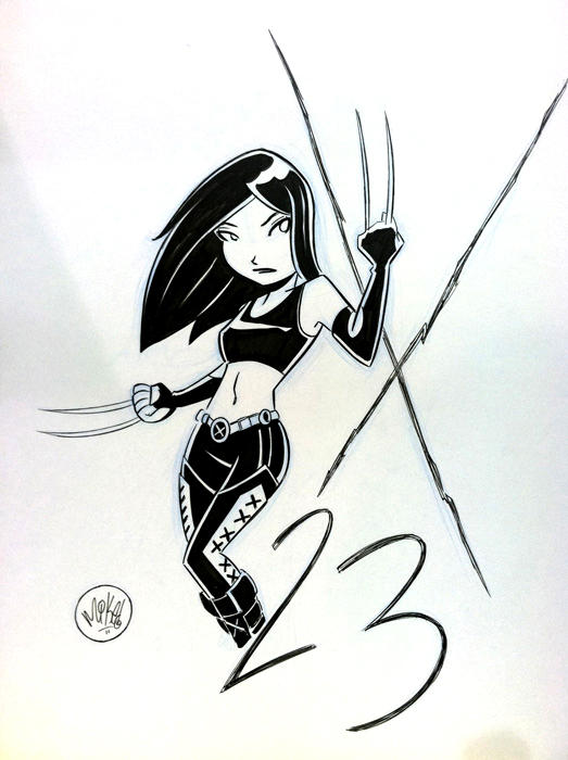 Draw X23 X-23 MegaCon 2011 by mikemaihack on DeviantArt