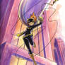 Batgirl Watercolor