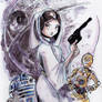 Watercolor: Princess Leia