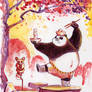 Watercolor: Kung Fu Panda