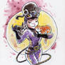 Watercolor: Catwoman