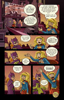 Batgirl Supergirl Election Comic