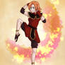 Firebender Nora Valkyrie (RWBY/Avatar Crossover)