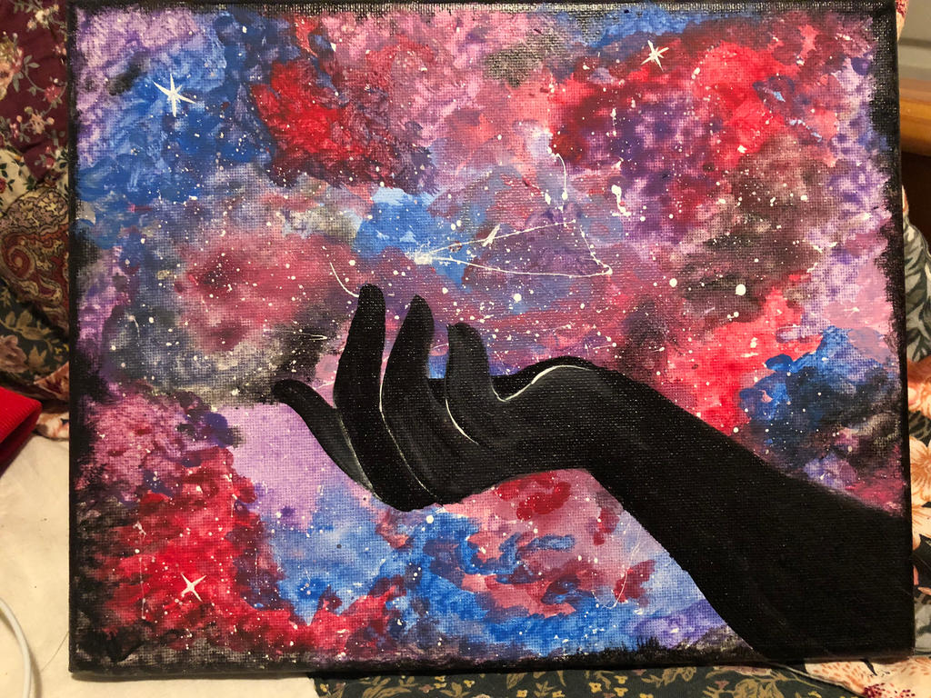 Best Painting Ideas Galaxy Acrylic Painting Silhouette