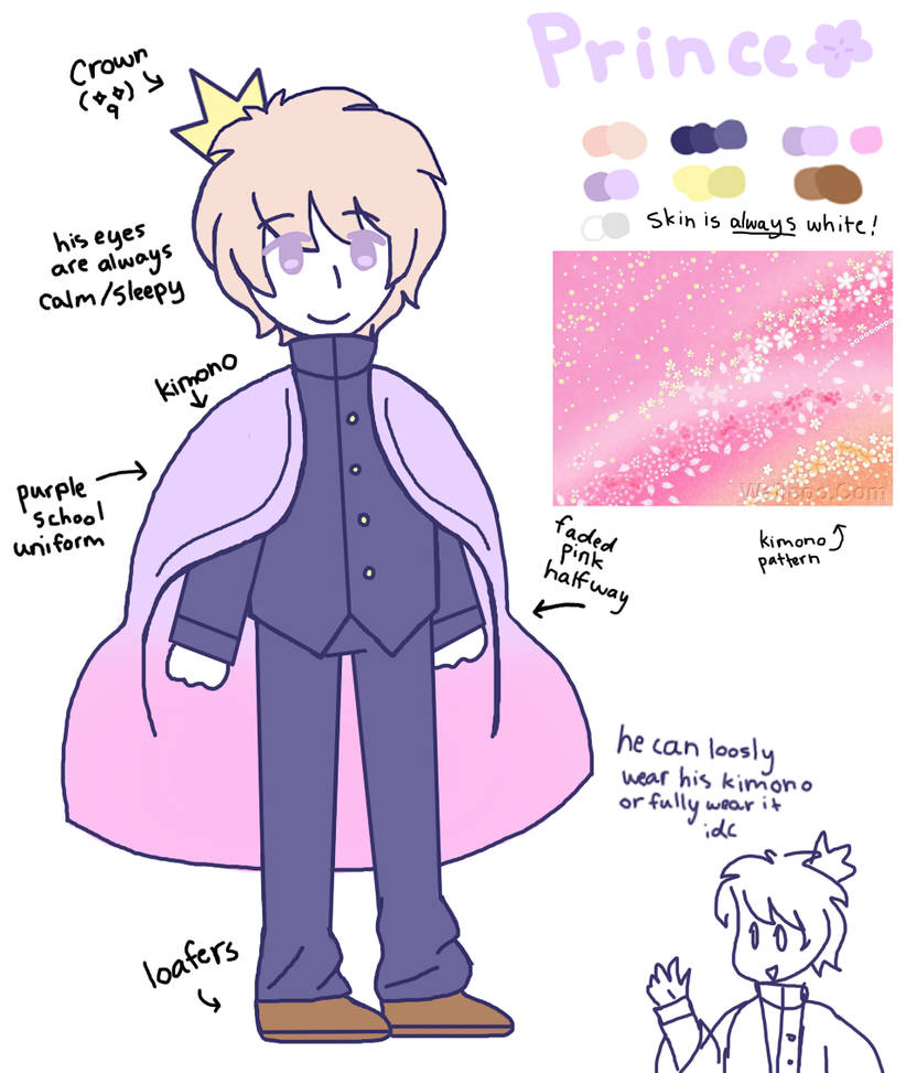 Prince Reference by MythicalMagical on DeviantArt