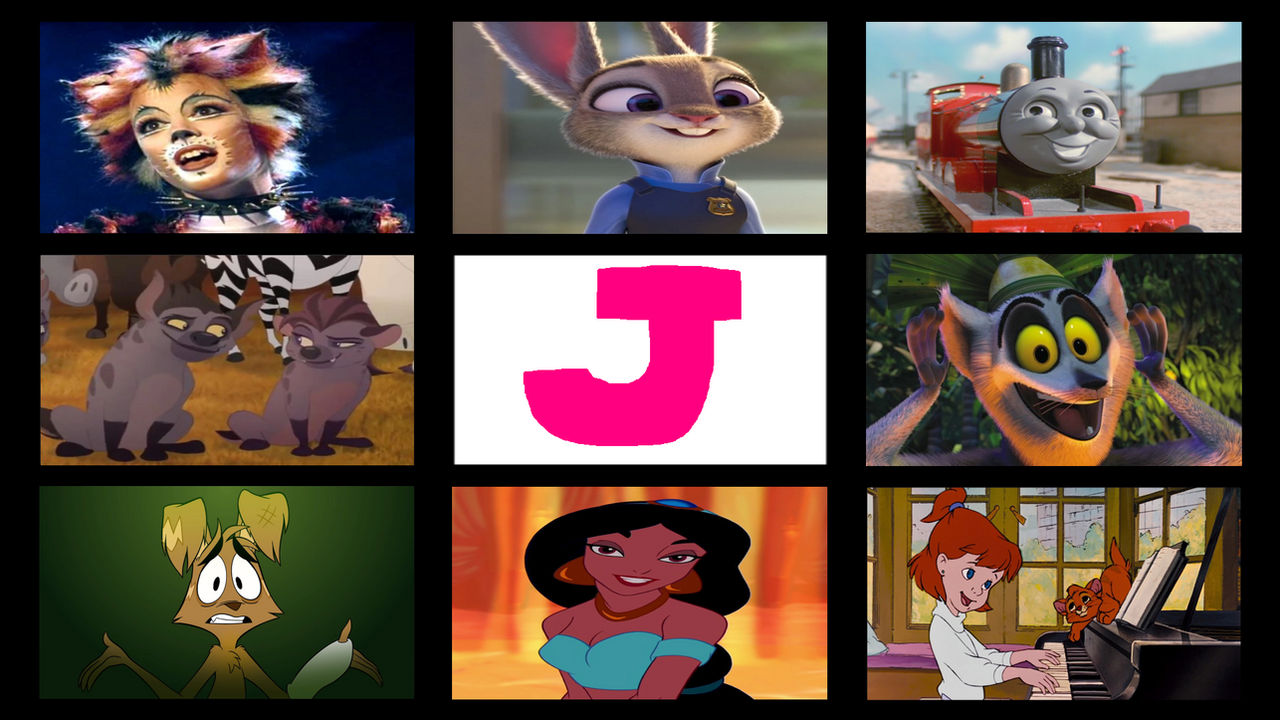 Letter R J Characters My Favorite Characters starting with the letter J by ...