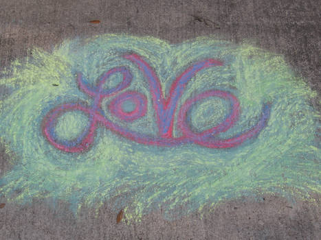 love sidewalk chalk