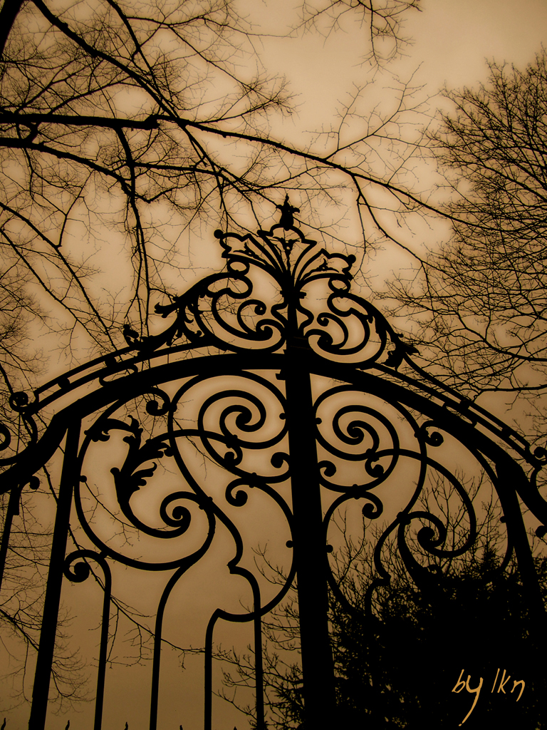 Cemetery Gates by LknPL on DeviantArt