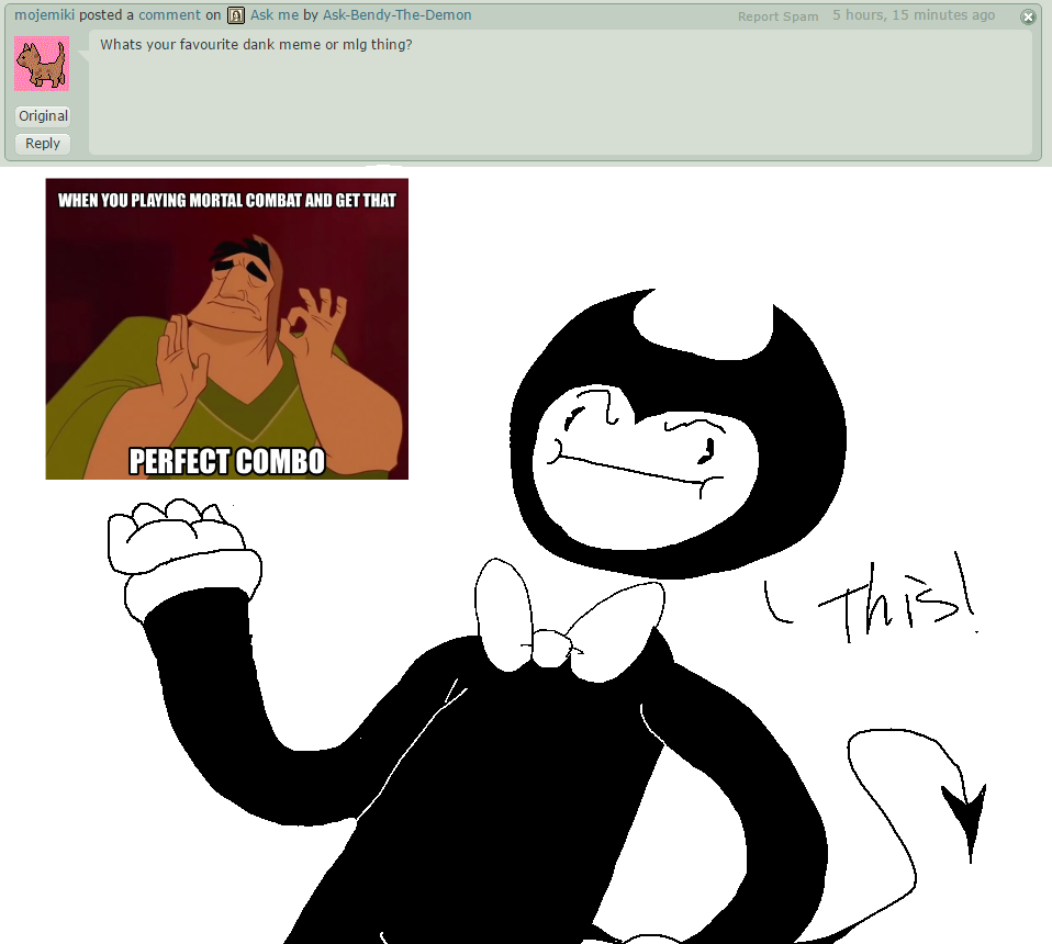 Ask me (Bendy) 76 by Ask-Bendy-The-Demon
