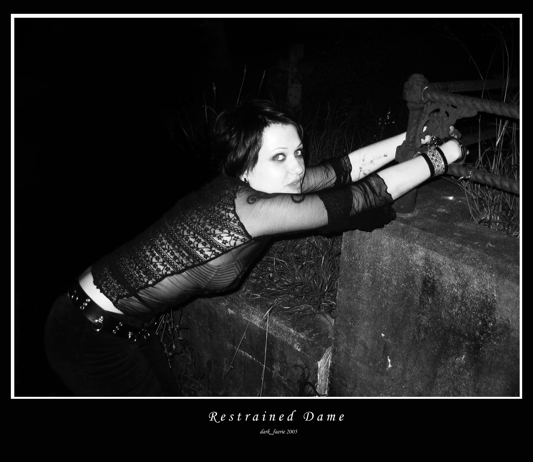 Restrained Dame