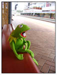 Kermits Trip by RawBonesStudio